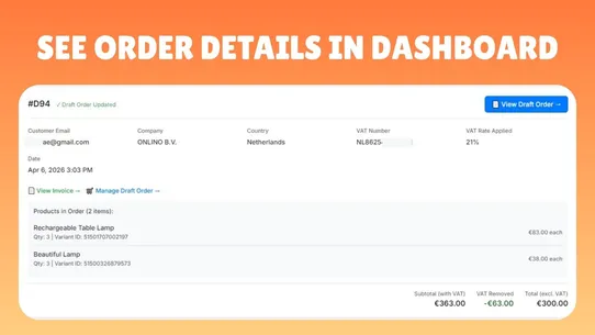 Silvanda ‑ Eu Tax Exemption screenshot