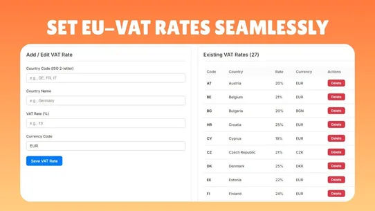 Silvanda ‑ Eu Tax Exemption screenshot