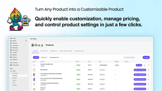 CUSTY screenshot