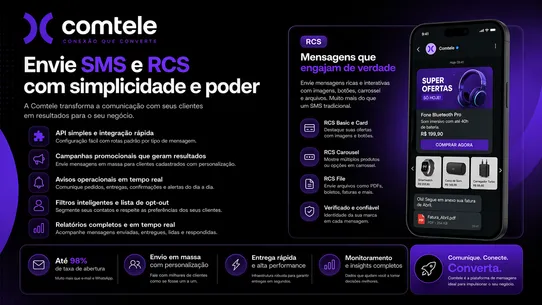 Comtele Communication Hub screenshot