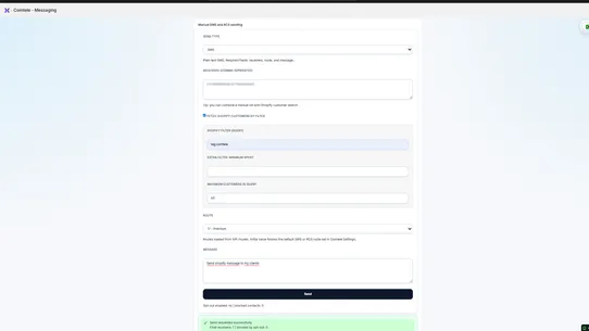 Comtele Communication Hub screenshot