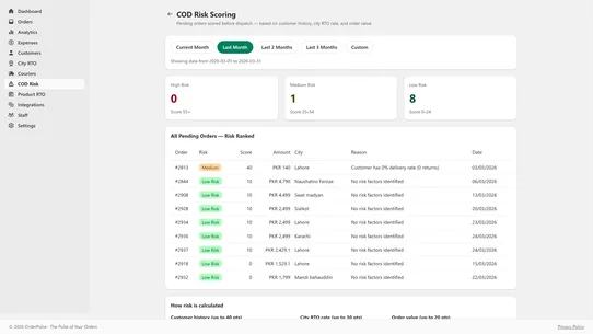 Order Pulse screenshot