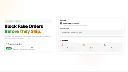 Codify COD Form Upsell Fraud screenshot
