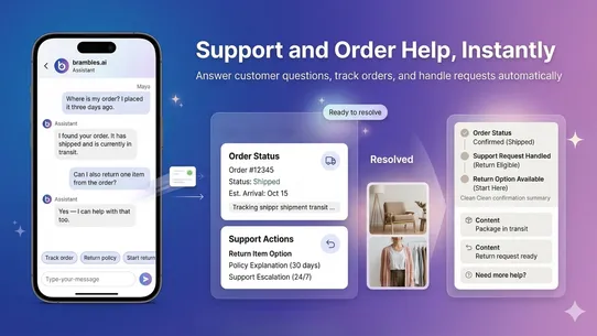 Brambles.ai: AI Chatbot &amp; AR screenshot