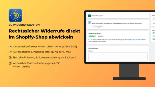 EU Widerrufsbutton screenshot