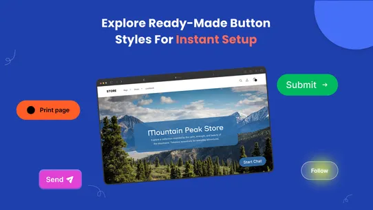 GA: Buttons screenshot
