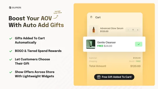 Superr Free Gift Auto Add screenshot