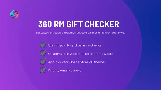360 RM Gift Card Checker screenshot