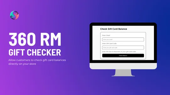 360 RM Gift Card Checker screenshot