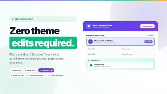 Trust Badges ‑ OCS screenshot