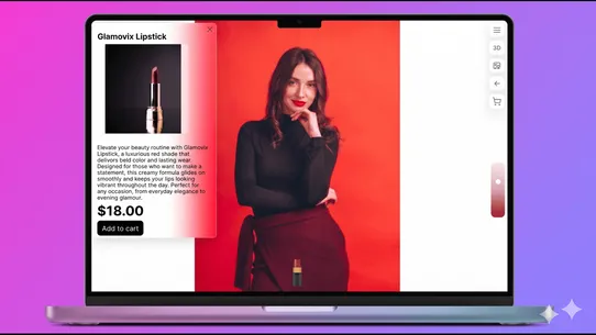 Glamovix Lipstick Try‑On screenshot