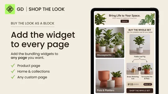 GD ‑ Shop the Look AI screenshot