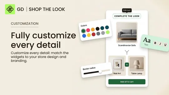 GD ‑ Shop the Look AI screenshot