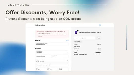 Paylock – COD Discount Control screenshot
