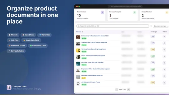 Compass Docs screenshot