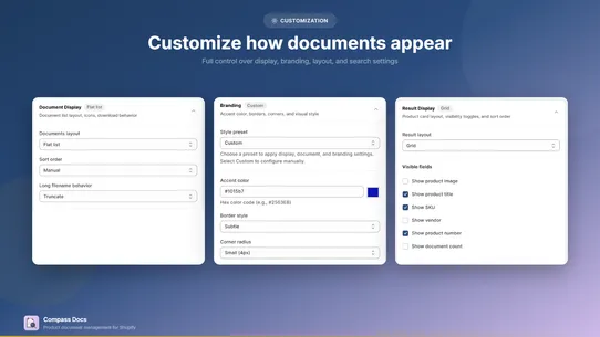 Compass Docs screenshot