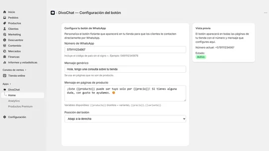 DivoChat screenshot