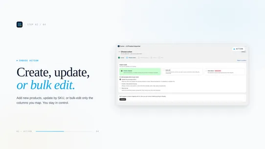Csvio – AI Product Importer screenshot