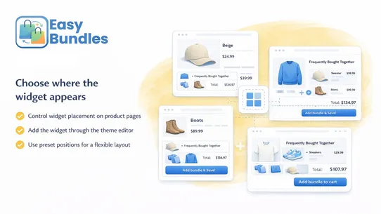 Easy Bundles: Bought Together screenshot