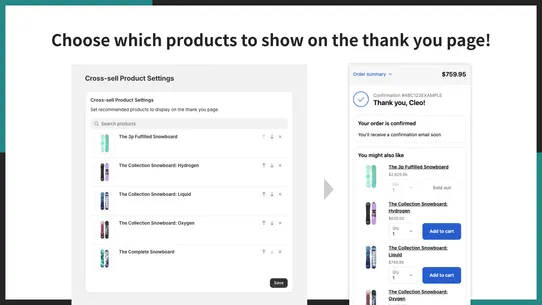 UR: Smart Post Purchase Upsell screenshot