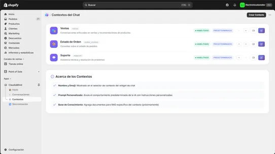 ClaudiaMind screenshot