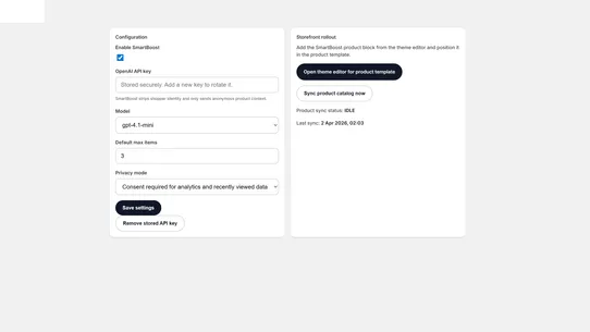 SmartBoost screenshot