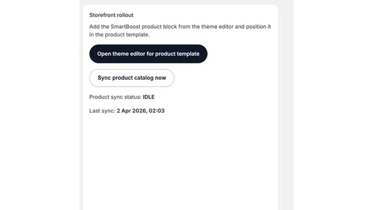 SmartBoost screenshot