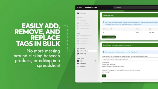 Power Tools Bulk Edit Tags screenshot