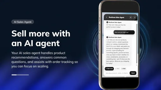 Dux AI Sales &amp; Support Agent screenshot