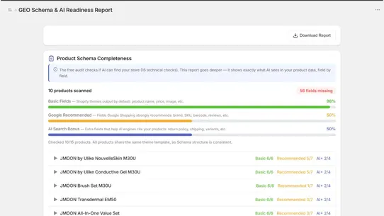 Innflows screenshot