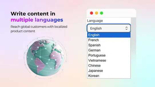 Genix AI Product Description screenshot