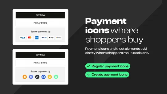 Snapp Trust Badges &amp; Icons screenshot