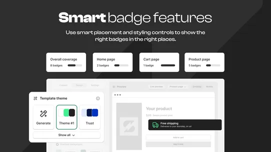 Snapp Trust Badges &amp; Icons screenshot