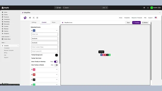 ShopFlex screenshot