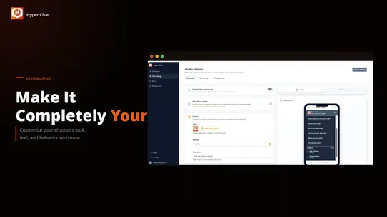Hyper AI Chat and FAQs screenshot