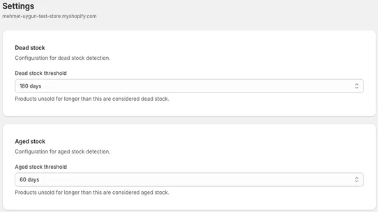 AgingAlert screenshot