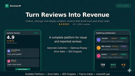 ReviewLift screenshot