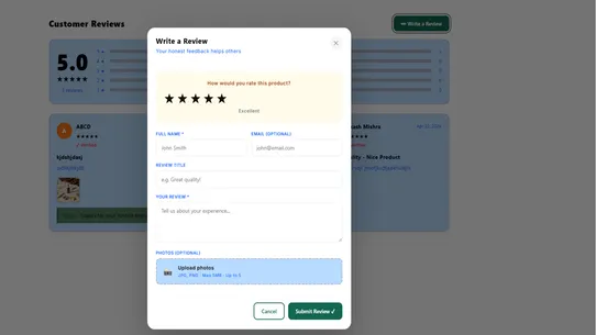 ReviewLift screenshot