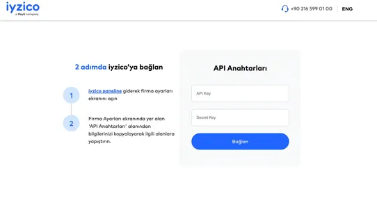 iyzico Metafields screenshot