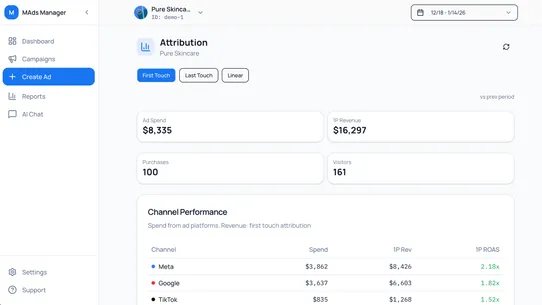 MAds: Meta Ad Control &amp; Alerts screenshot