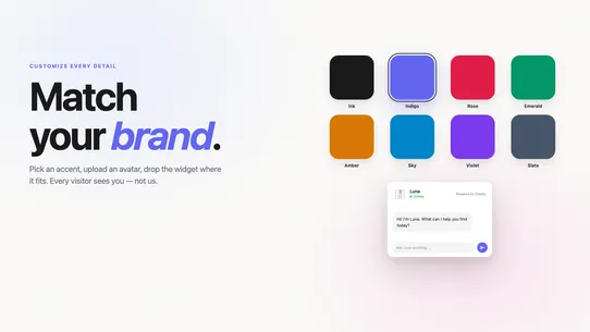 Clearly Agent — AI Sales Chat screenshot