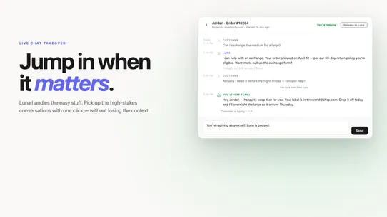 Clearly Agent — AI Sales Chat screenshot