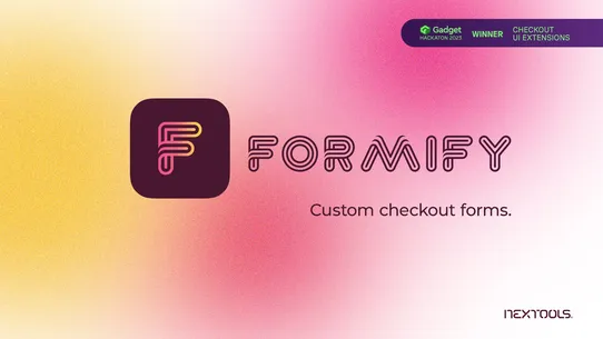 Formify: custom checkout forms screenshot