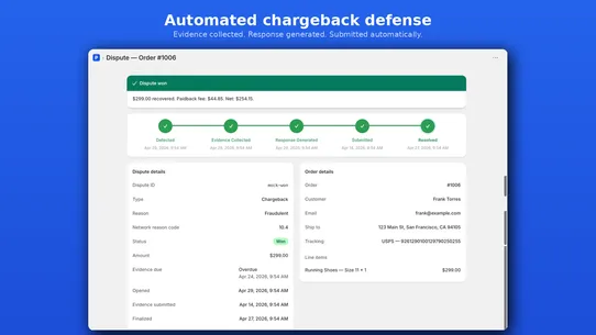 Paidback screenshot