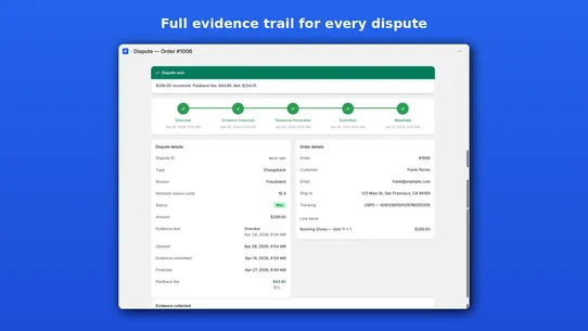 Paidback screenshot
