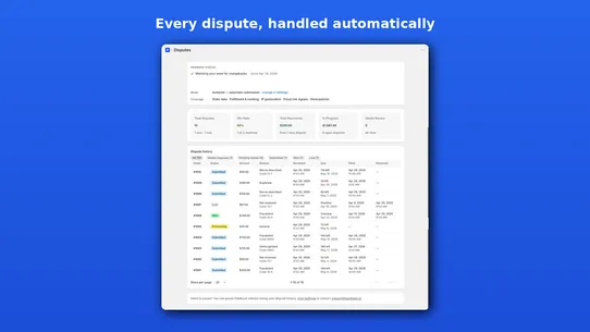 Paidback screenshot