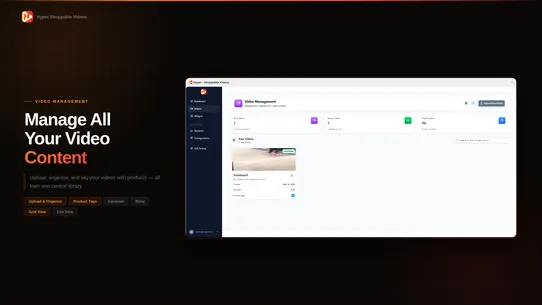 Hyper ‑ Shoppable Videos screenshot
