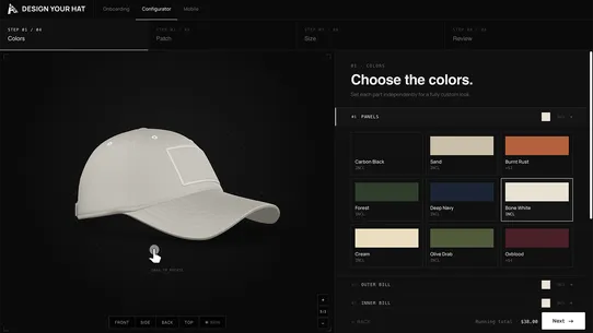 Design Your Hat screenshot