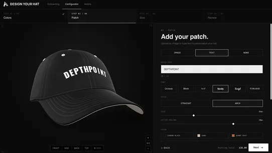Design Your Hat screenshot