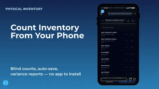 Carpe Inventory IQ screenshot